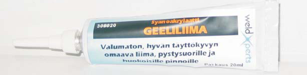 Syanoakrylaatti Geeliliima